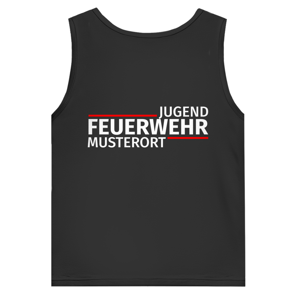 Herren Tank Top - Modern Jugendfeuerwehr [Personalisierbar]