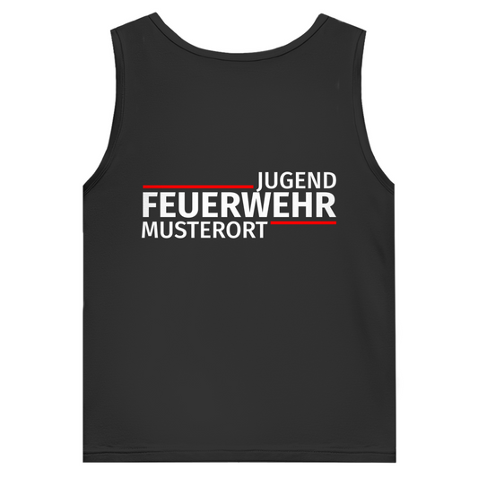 Herren Tank Top - Modern Jugendfeuerwehr [Personalisierbar]