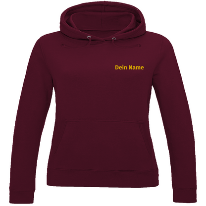 Damen Hoodie - Freiwillige Feuerwehr Gelb [Personalisierbar]