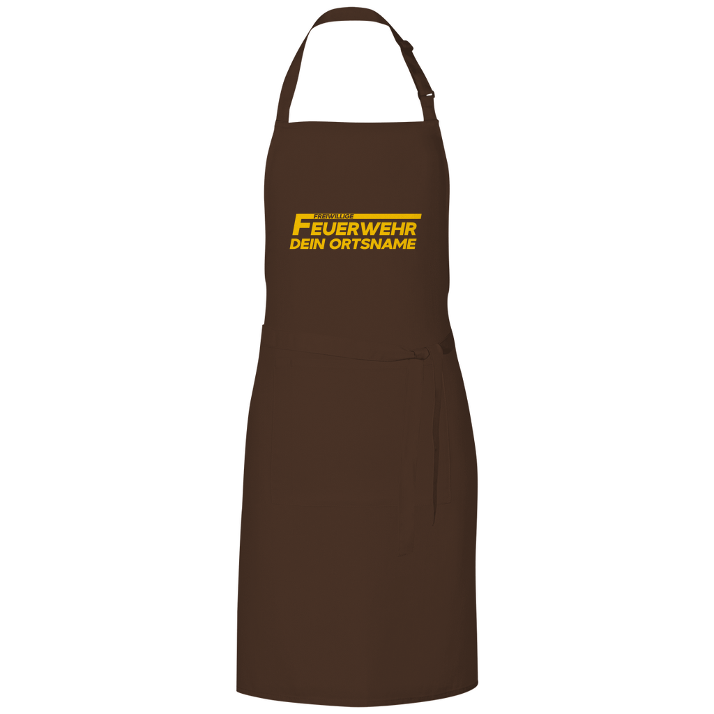 Grillschürze - Freiwillige Feuerwehr Gelb [Personalisierbar]