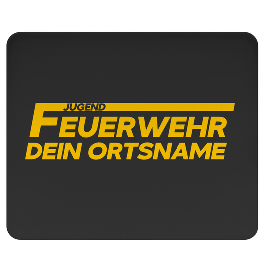 Mousepad - Jugendfeuerwehr Gelb (Personalisierbar)