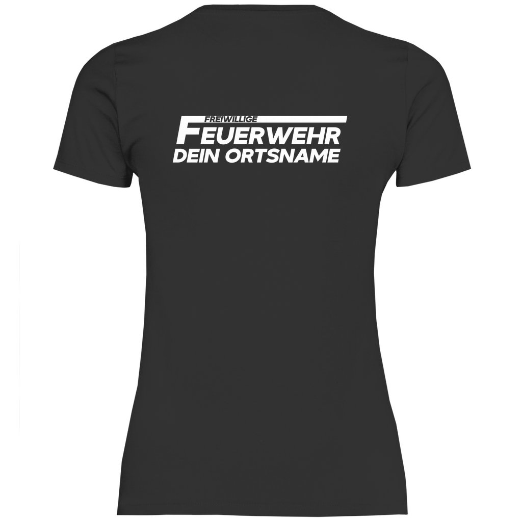 Damen T-Shirt - Freiwillige Feuerwehr [Personalisierbar]