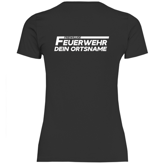 Damen T-Shirt - Freiwillige Feuerwehr [Personalisierbar]