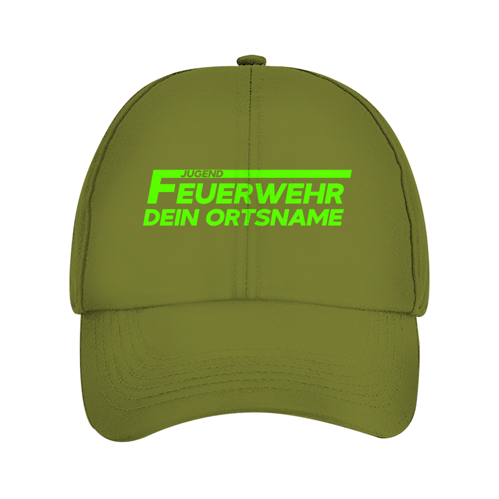 Dad Cap - Jugendfeuerwehr Grün [Personalisierbar]