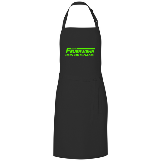 Grillschürze - Jugendfeuerwehr Grün [Personalisierbar]