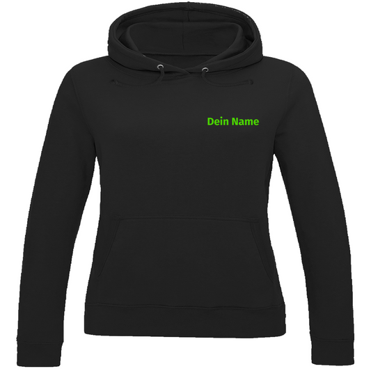 Damen Hoodie - Jugendfeuerwehr Grün [Personalisierbar]