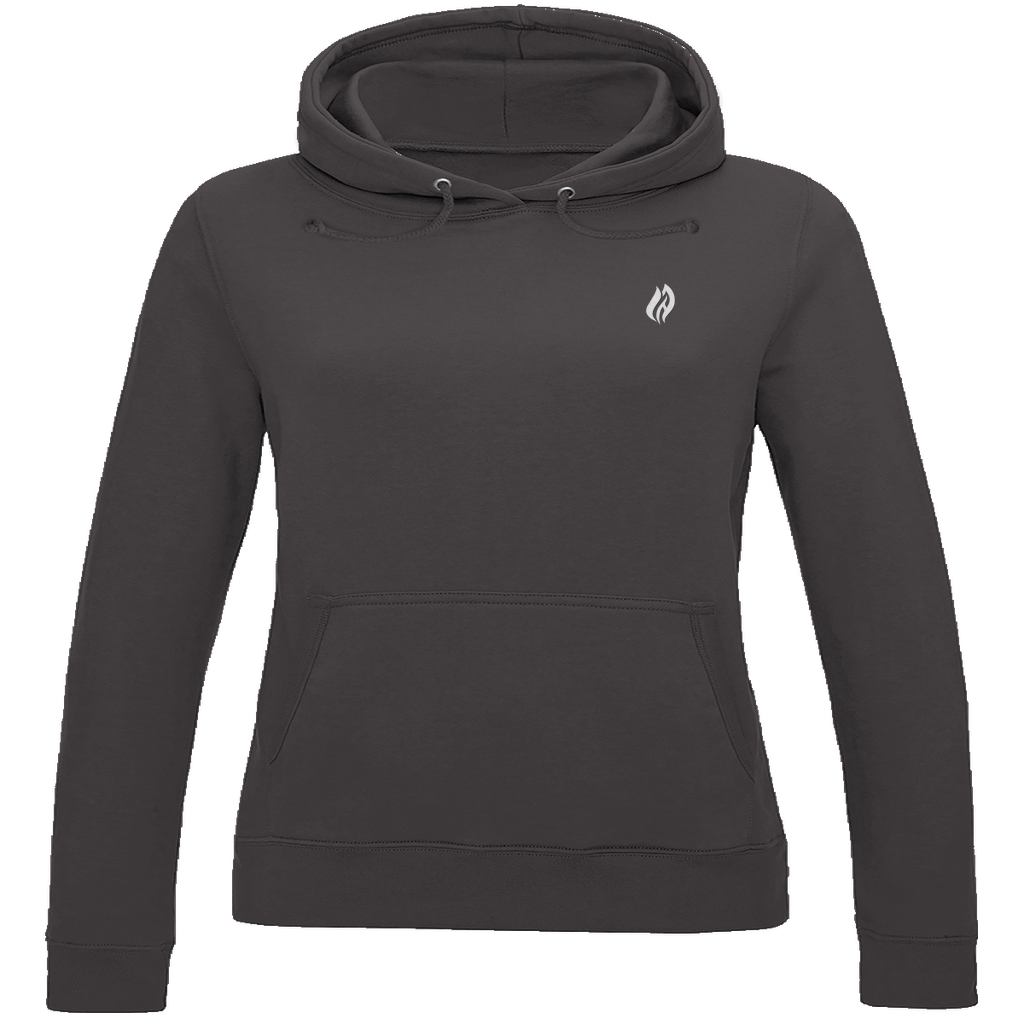 Damen Hoodie - Flamme Freiwillige Feuerwehr Grün [Personalisierbar]