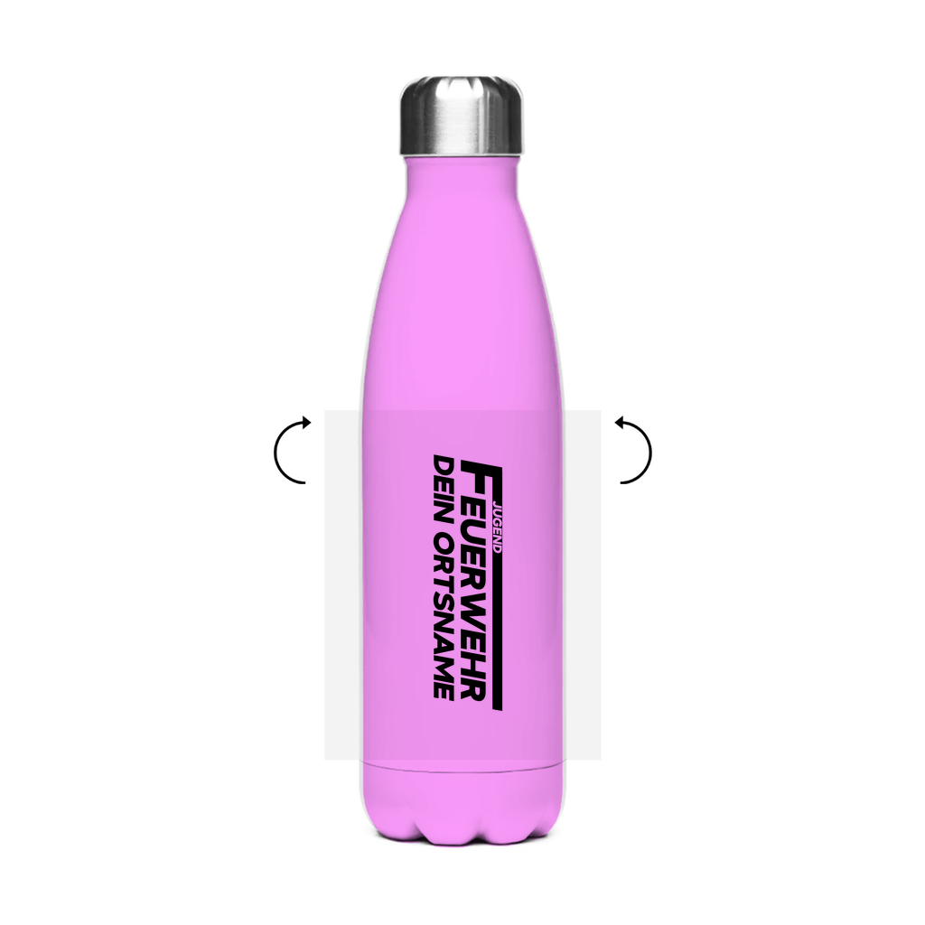 Edelstahl-Thermoflasche - Jugendfeuerwehr [Personalisierbar]
