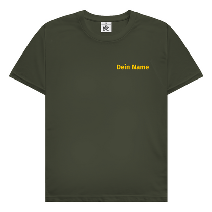 Herren T-Shirt - Freiwillige Feuerwehr Gelb [Personalisierbar]