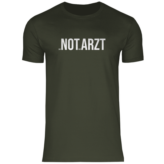 Herren T-Shirt - zur NOT fast ARZT