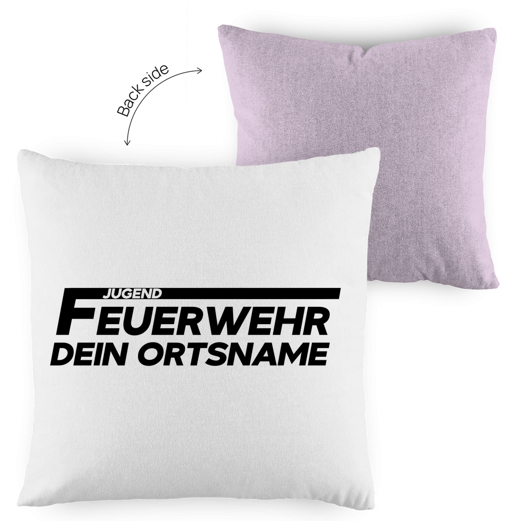 Kopfkissen zweifarbig - Jugendfeuerwehr [Personalisierbar]