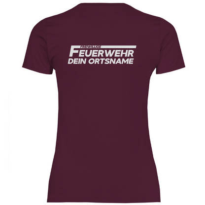 Damen T-Shirt - Freiwillige Feuerwehr [Personalisierbar]