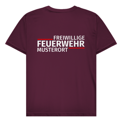 Herren T-Shirt - Modern Freiwillige Feuerwehr [Personalisierbar]