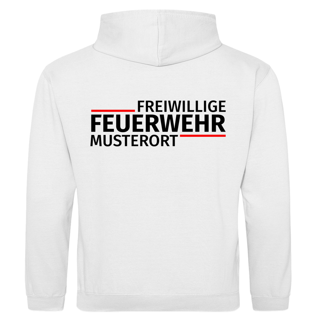 Herren Hoodie - Modern Freiwillige Feuerwehr [Personalisierbar]