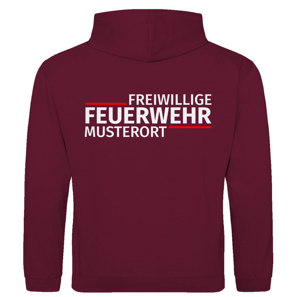 Herren Hoodie - Modern Freiwillige Feuerwehr [Personalisierbar]