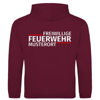 Herren Hoodie - Modern Freiwillige Feuerwehr [Personalisierbar]