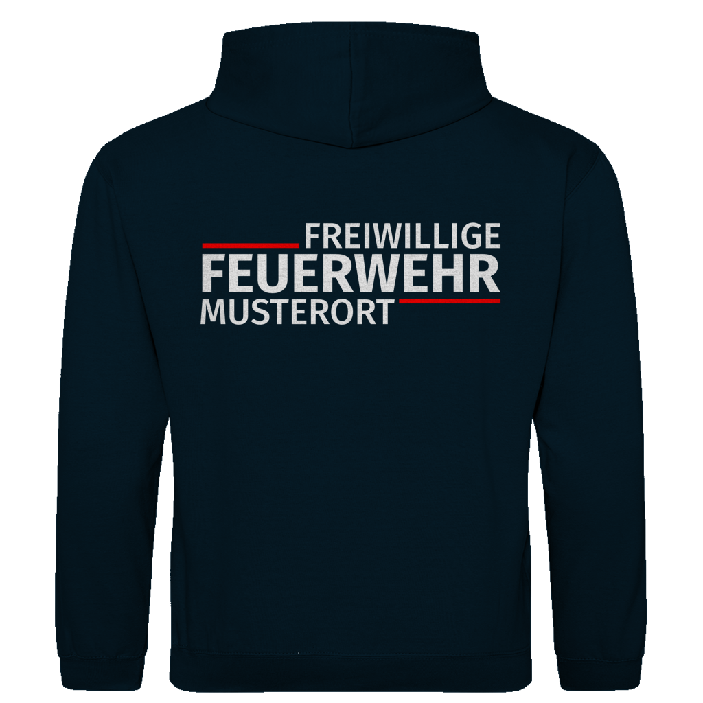 Herren Hoodie - Modern Freiwillige Feuerwehr [Personalisierbar]