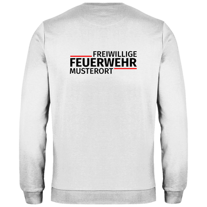 Herren Sweatshirt - Modern Freiwillige Feuerwehr [Personalisierbar]