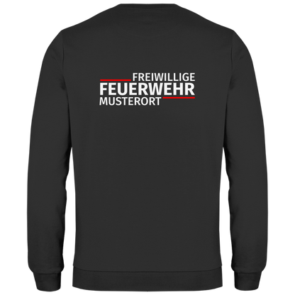 Herren Sweatshirt - Modern Freiwillige Feuerwehr [Personalisierbar]