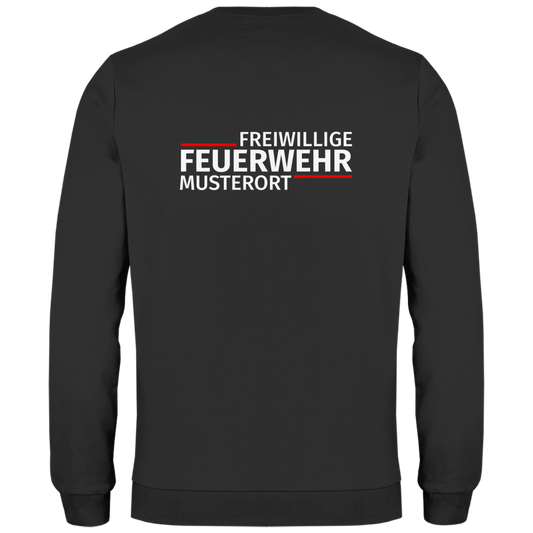 Herren Sweatshirt - Modern Freiwillige Feuerwehr [Personalisierbar]