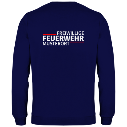 Herren Sweatshirt - Modern Freiwillige Feuerwehr [Personalisierbar]