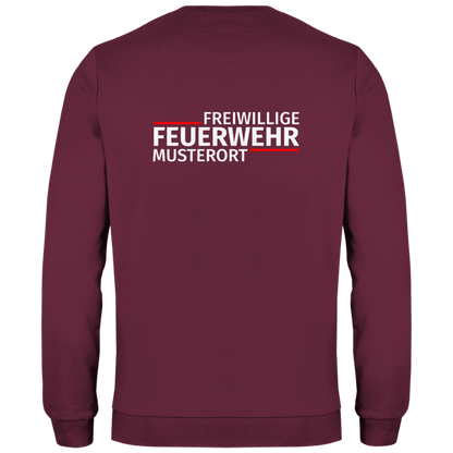 Herren Sweatshirt - Modern Freiwillige Feuerwehr [Personalisierbar]