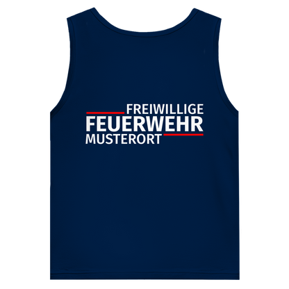 Herren Tank Top - Modern Freiwillige Feuerwehr [Personalisierbar]