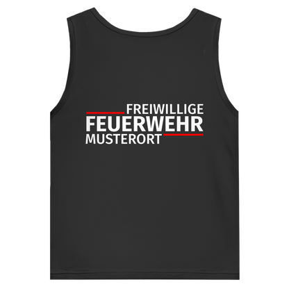 Herren Tank Top - Modern Freiwillige Feuerwehr [Personalisierbar]