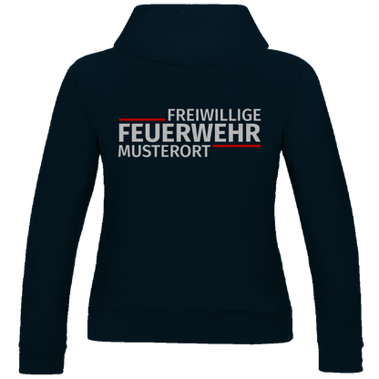 Damen Hoodie - Modern Freiwillige Feuerwehr [Personalisierbar]