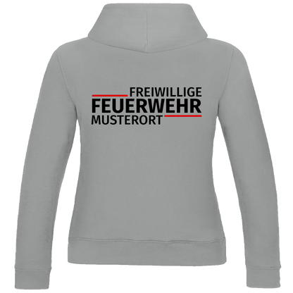 Damen Hoodie - Modern Freiwillige Feuerwehr [Personalisierbar]