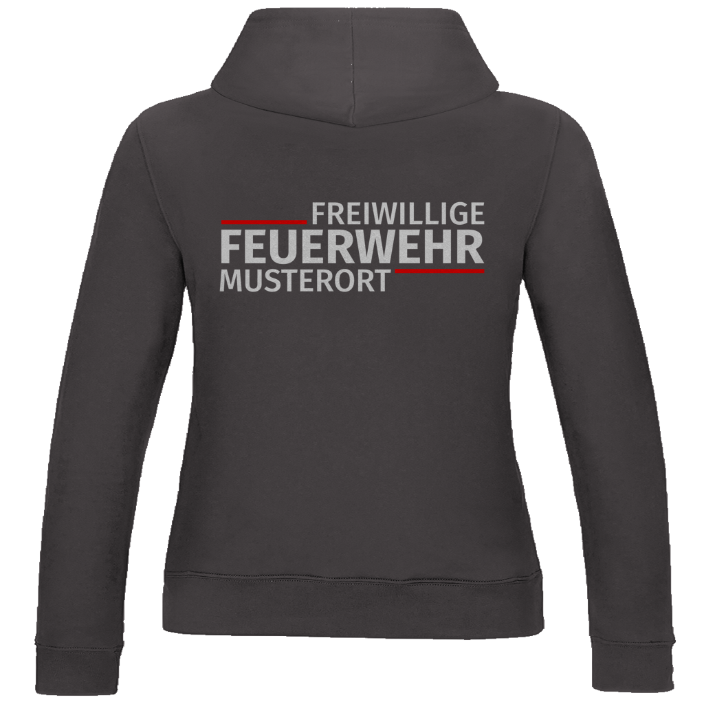 Damen Hoodie - Modern Freiwillige Feuerwehr [Personalisierbar]