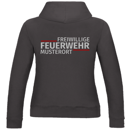 Damen Hoodie - Modern Freiwillige Feuerwehr [Personalisierbar]