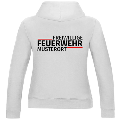 Damen Hoodie - Modern Freiwillige Feuerwehr [Personalisierbar]
