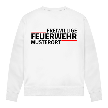 Damen Sweatshirt - Modern Freiwillige Feuerwehr [Personalisierbar]