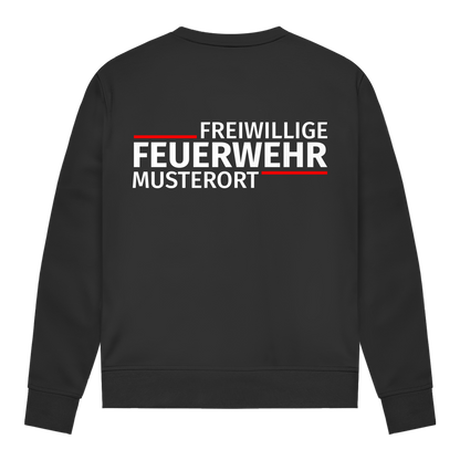 Damen Sweatshirt - Modern Freiwillige Feuerwehr [Personalisierbar]