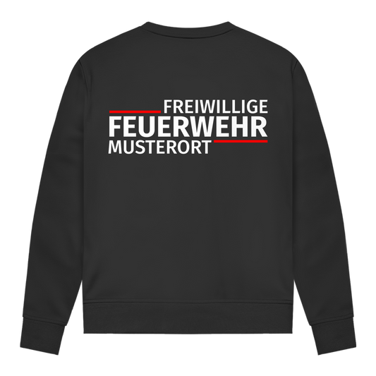 Damen Sweatshirt - Modern Freiwillige Feuerwehr [Personalisierbar]