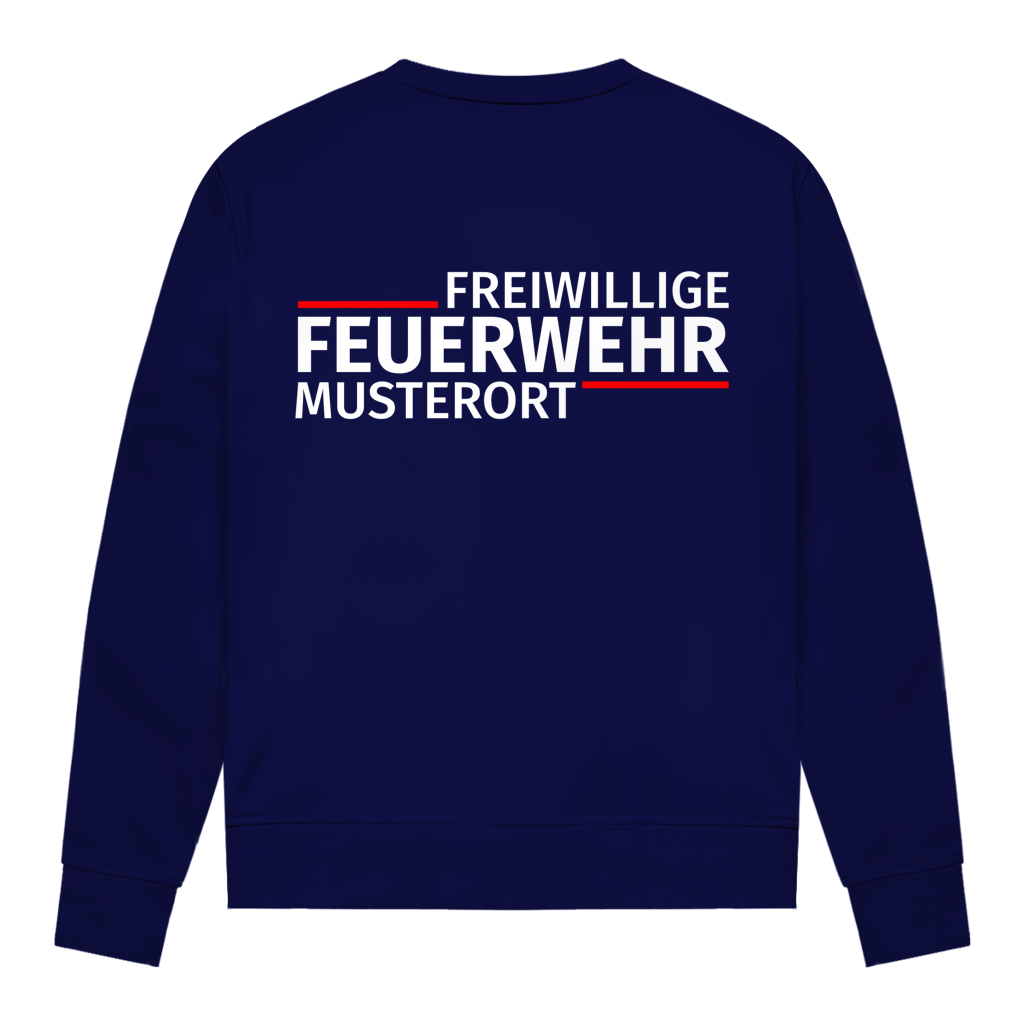 Damen Sweatshirt - Modern Freiwillige Feuerwehr [Personalisierbar]