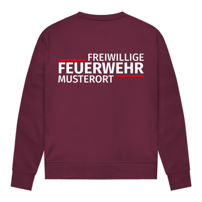 Damen Sweatshirt - Modern Freiwillige Feuerwehr [Personalisierbar]