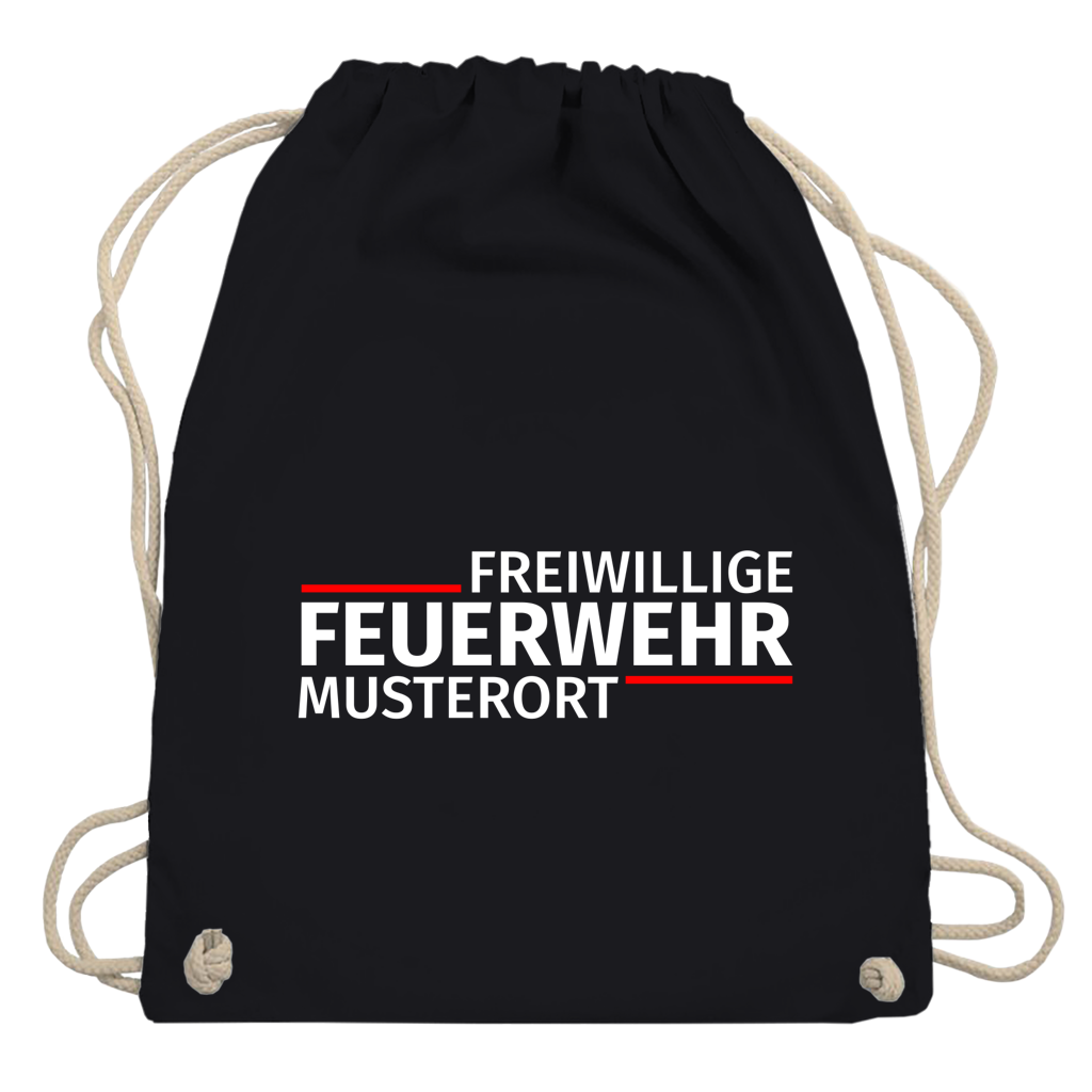 Turnbeutel - Modern Freiwillige Feuerwehr [Personalisierbar]