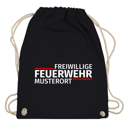 Turnbeutel - Modern Freiwillige Feuerwehr [Personalisierbar]