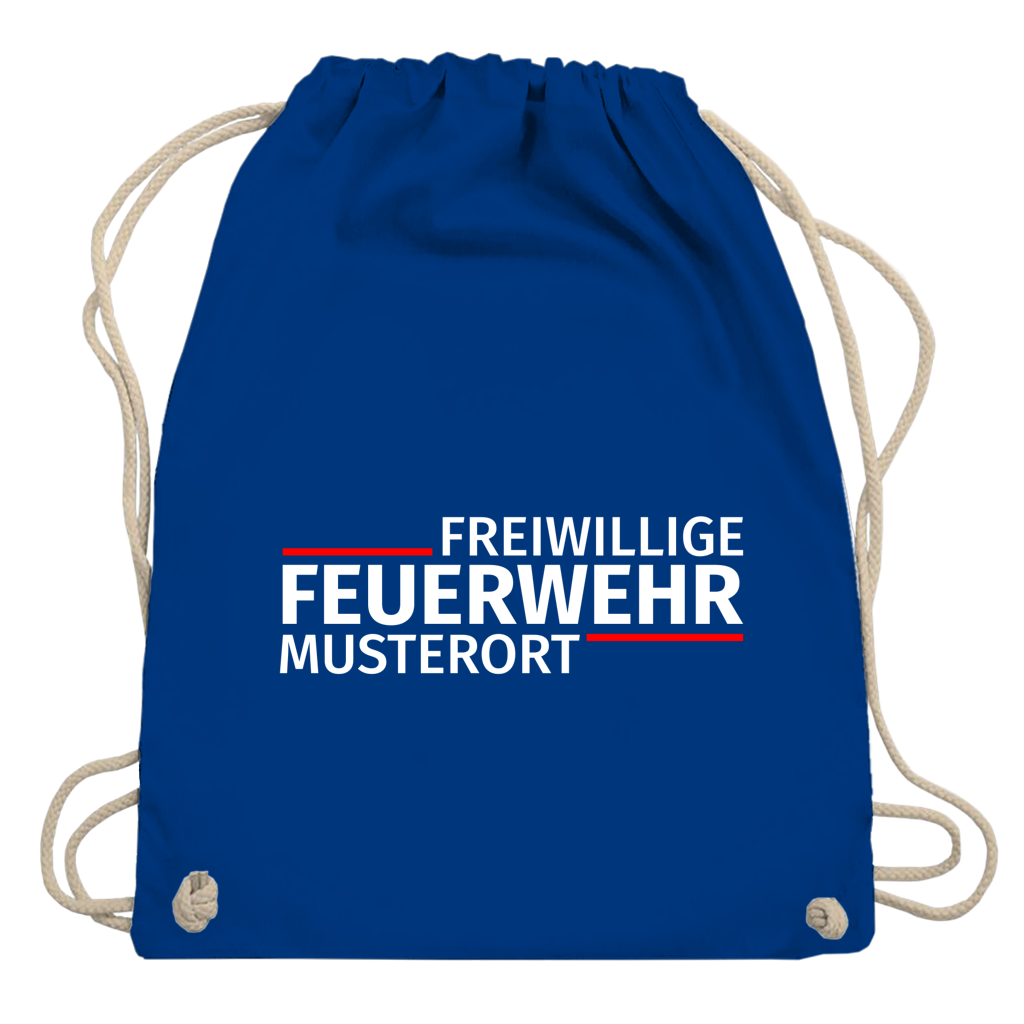 Turnbeutel - Modern Freiwillige Feuerwehr [Personalisierbar]