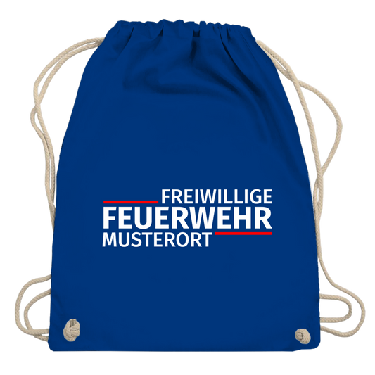 Turnbeutel - Modern Freiwillige Feuerwehr [Personalisierbar]