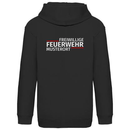 Kinder Hoodie - Modern Freiwillige Feuerwehr [Personalisierbar]