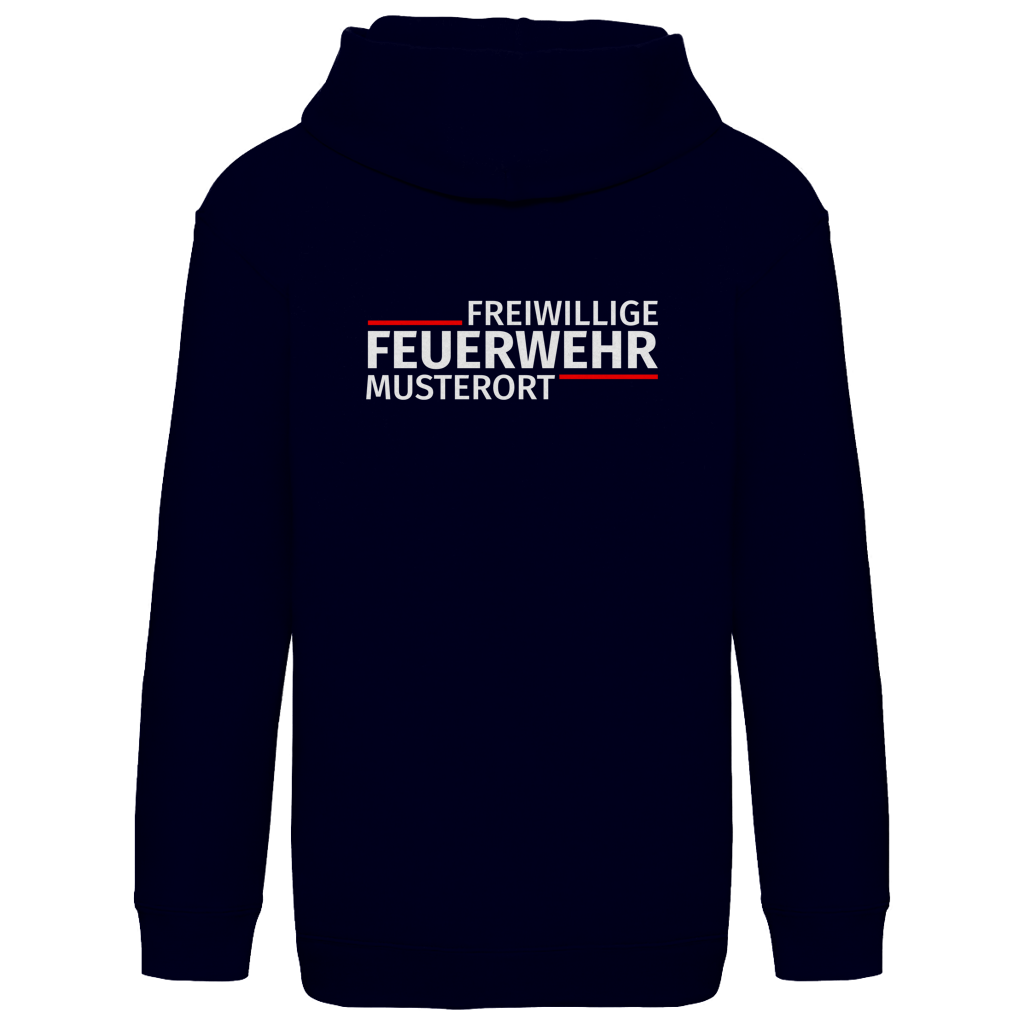 Kinder Hoodie - Modern Freiwillige Feuerwehr [Personalisierbar]