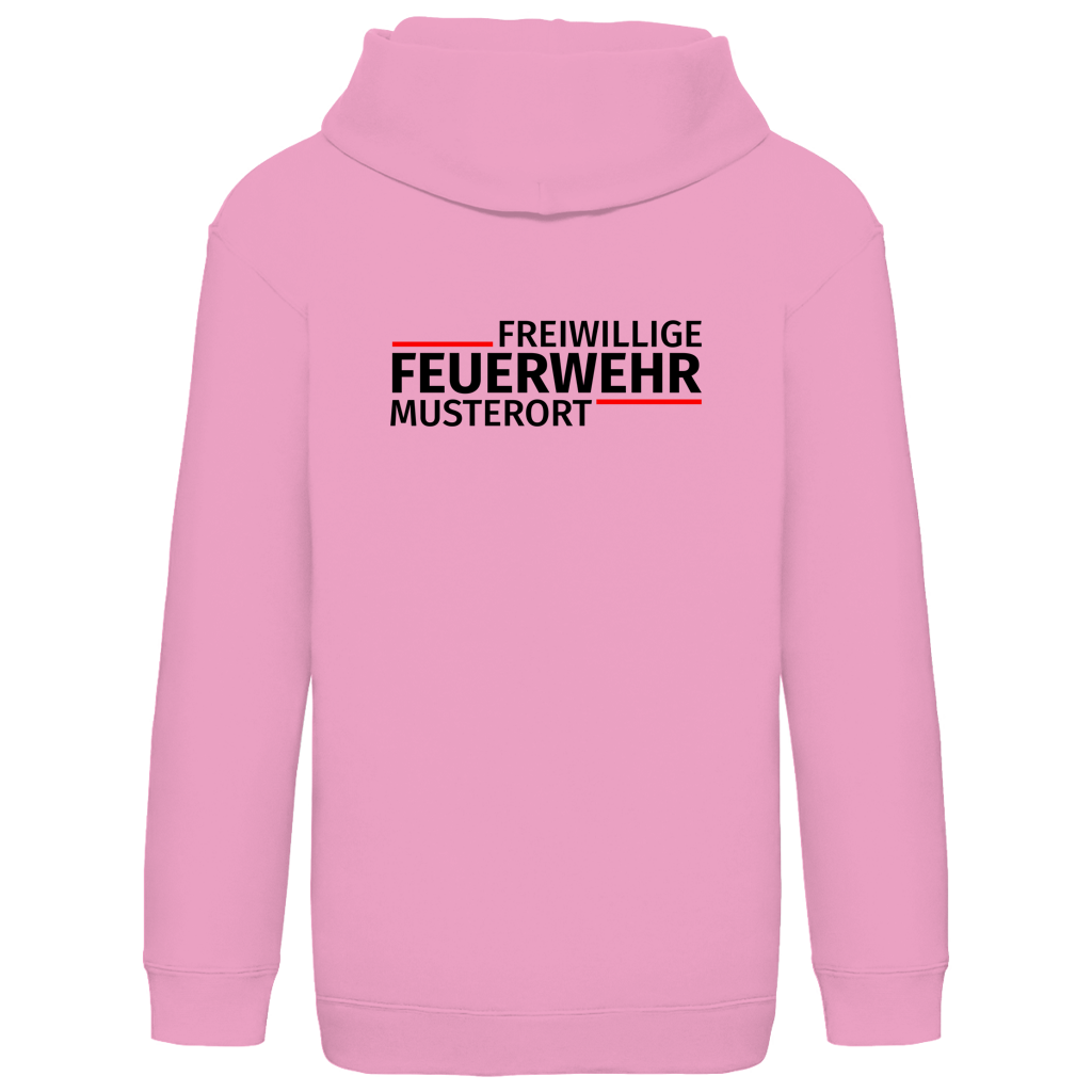 Kinder Hoodie - Modern Freiwillige Feuerwehr [Personalisierbar]