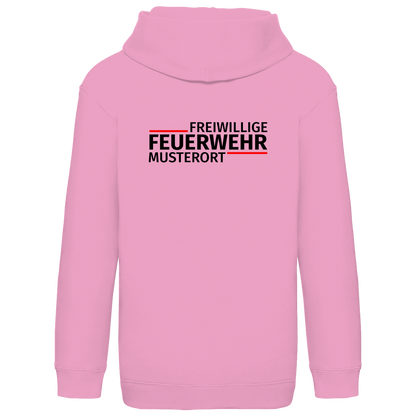 Kinder Hoodie - Modern Freiwillige Feuerwehr [Personalisierbar]