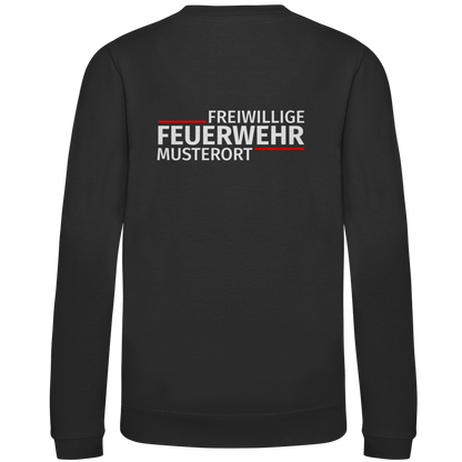 Kinder Sweatshirt - Modern Freiwillige Feuerwehr [Personalisierbar]