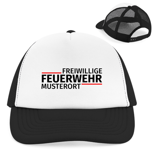 Retro Trucker Cap - Modern Freiwillige Feuerwehr [Personalisierbar]