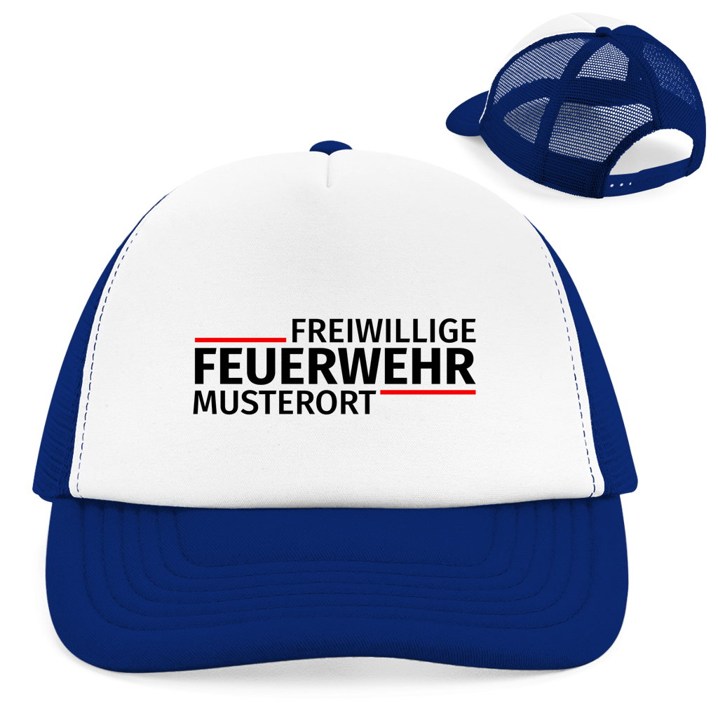 Retro Trucker Cap - Modern Freiwillige Feuerwehr [Personalisierbar]