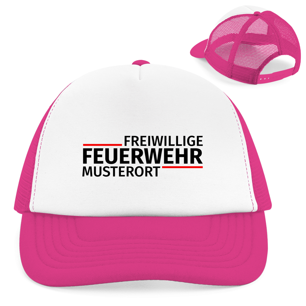 Retro Trucker Cap - Modern Freiwillige Feuerwehr [Personalisierbar]